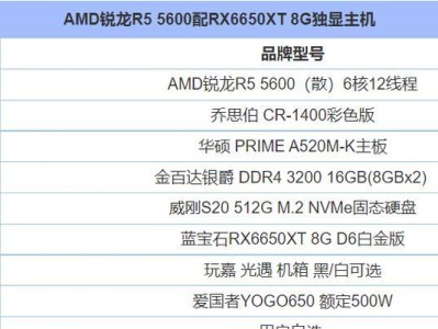3000元组装电脑最强配置推荐（以3000元为预算，为您推荐一台最强的电脑配置）