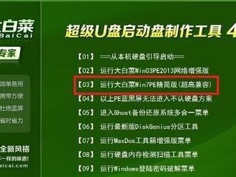 大白菜装机教程（简单易懂，用最实惠的方式提升你的电脑性能）